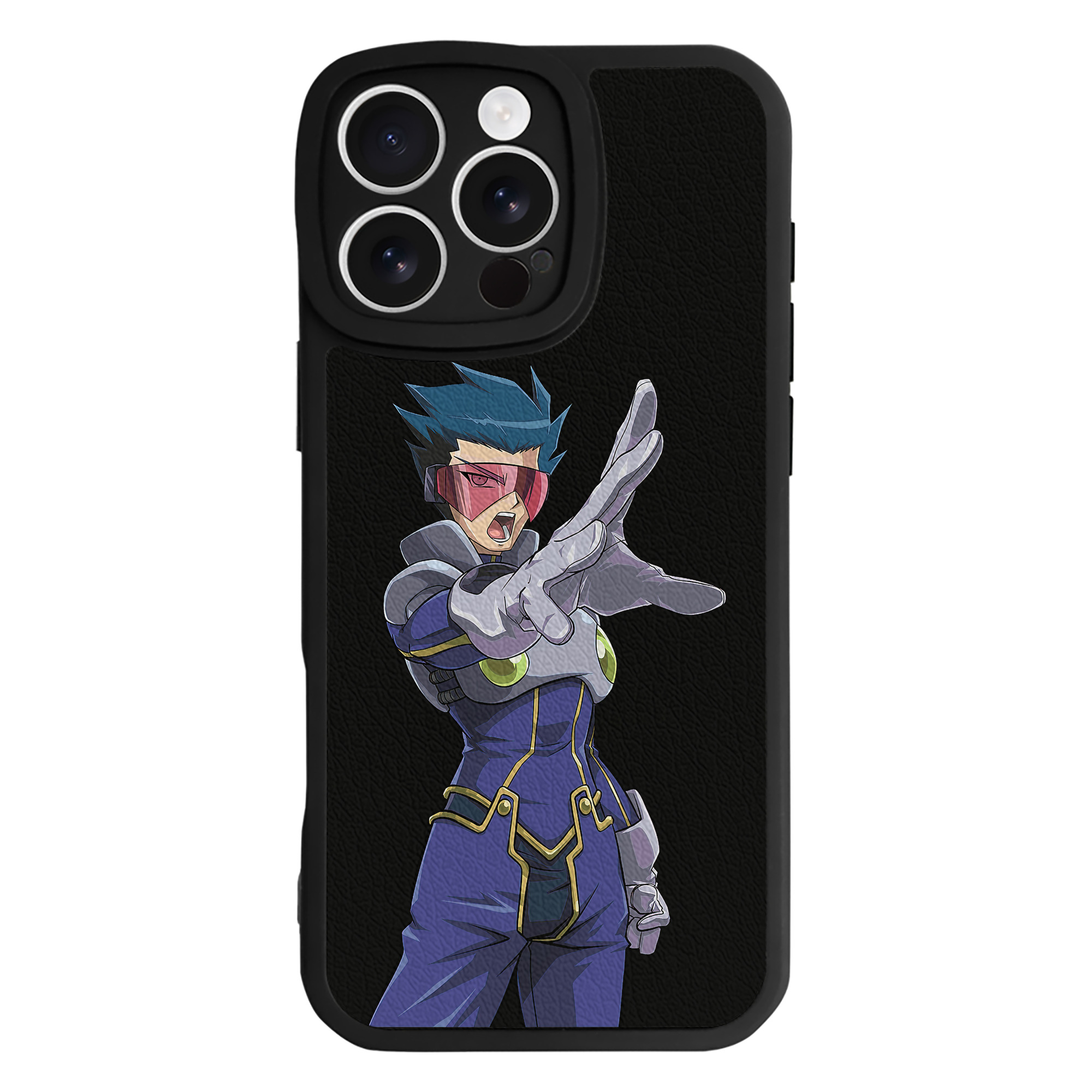 遊☆戯☆王 Yu-Gi-Oh! 【iPhone 16シリーズ対応】シリコンスマホケース（レザー調） 材質：シリコン